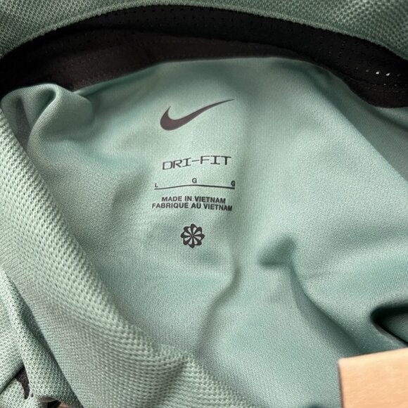 Nike Golf Polo Shirt Sz Large Mens Dri Fit Tour Novelty Icon Print Short Sleeve - Picture 10 of 11